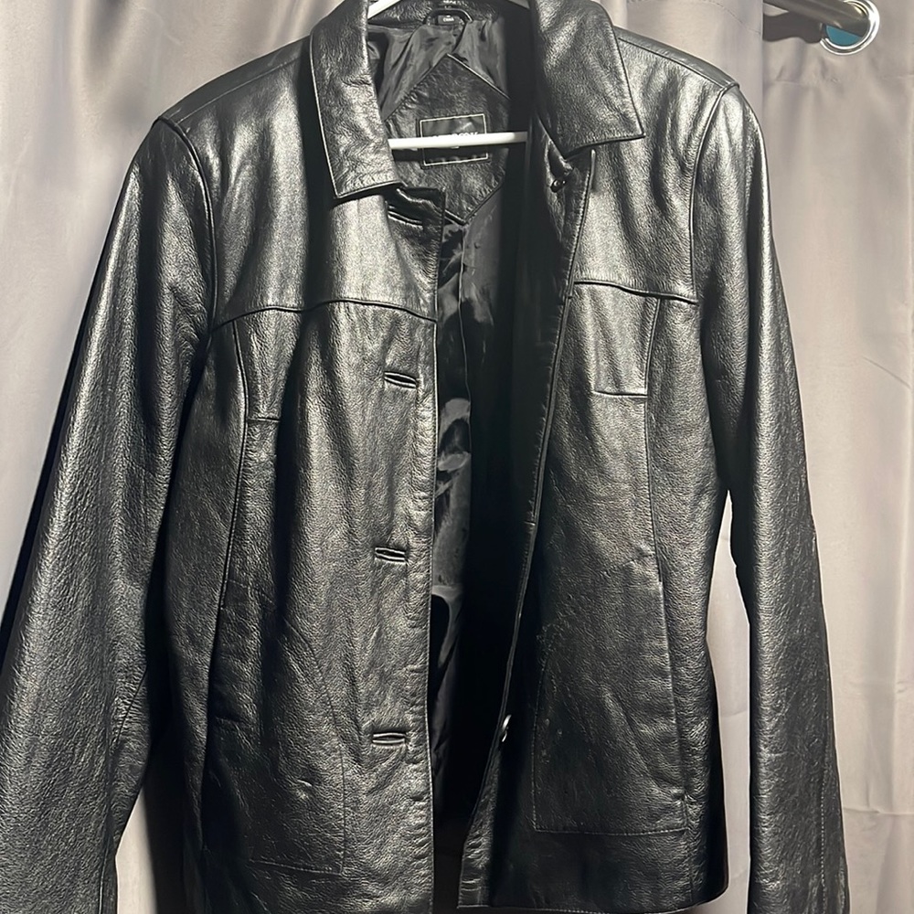 Leather jacket